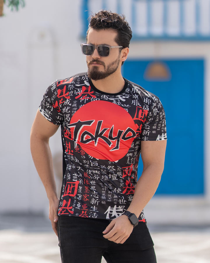 تیشرت مردانه مدل Tokiyo کد 5994