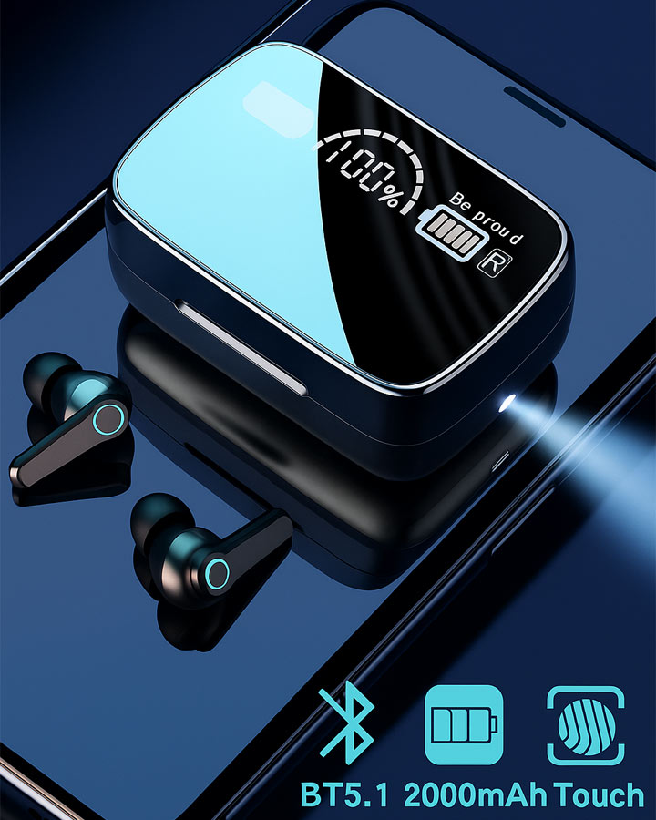 هدست بلوتوثی m19 pro کد 6362