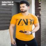 تیشرت مردانه مدل ZARA (خردلی)